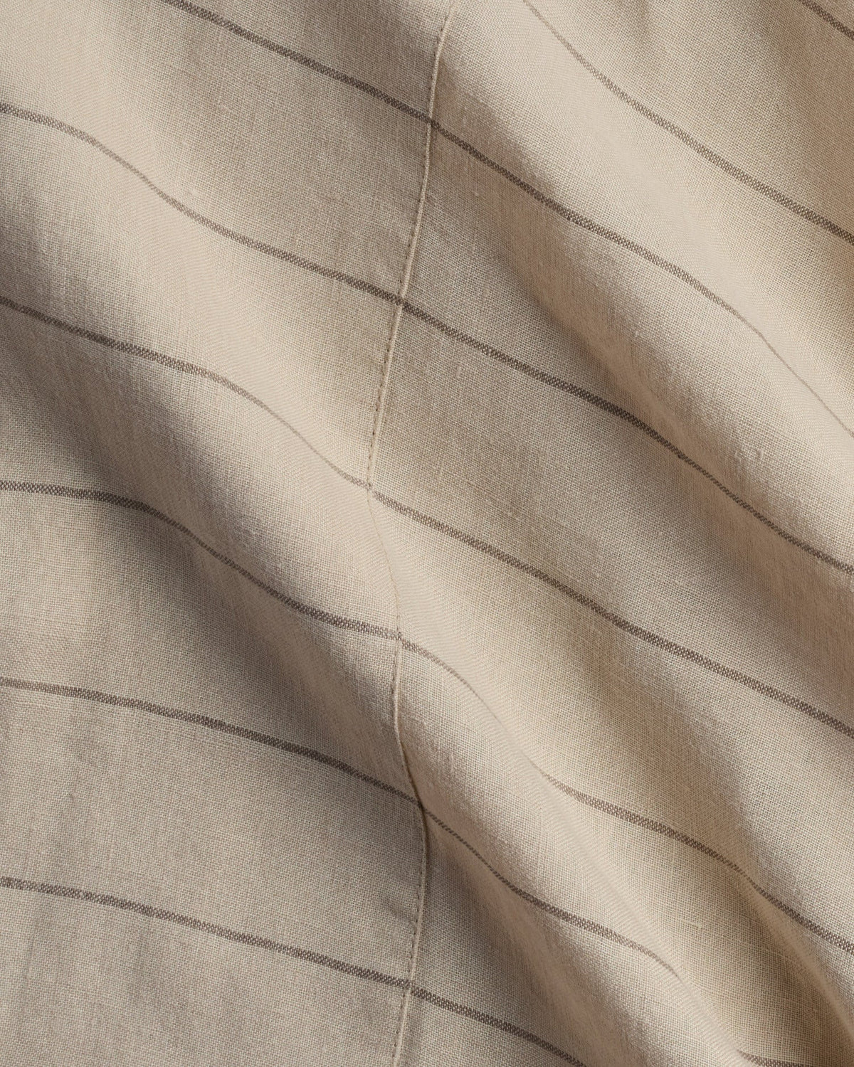 Linen Sheet Set - Bone Stripe K/CK - Image 3