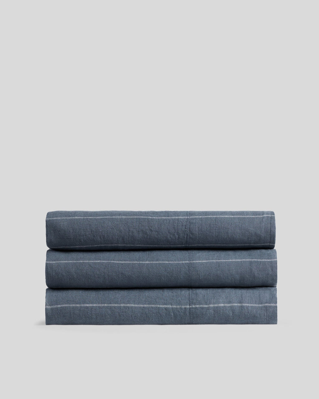 Linen Top Sheet (Dusk Stripe)