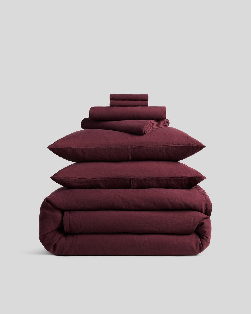 Linen Tencel Bundle - Garnet K/CK