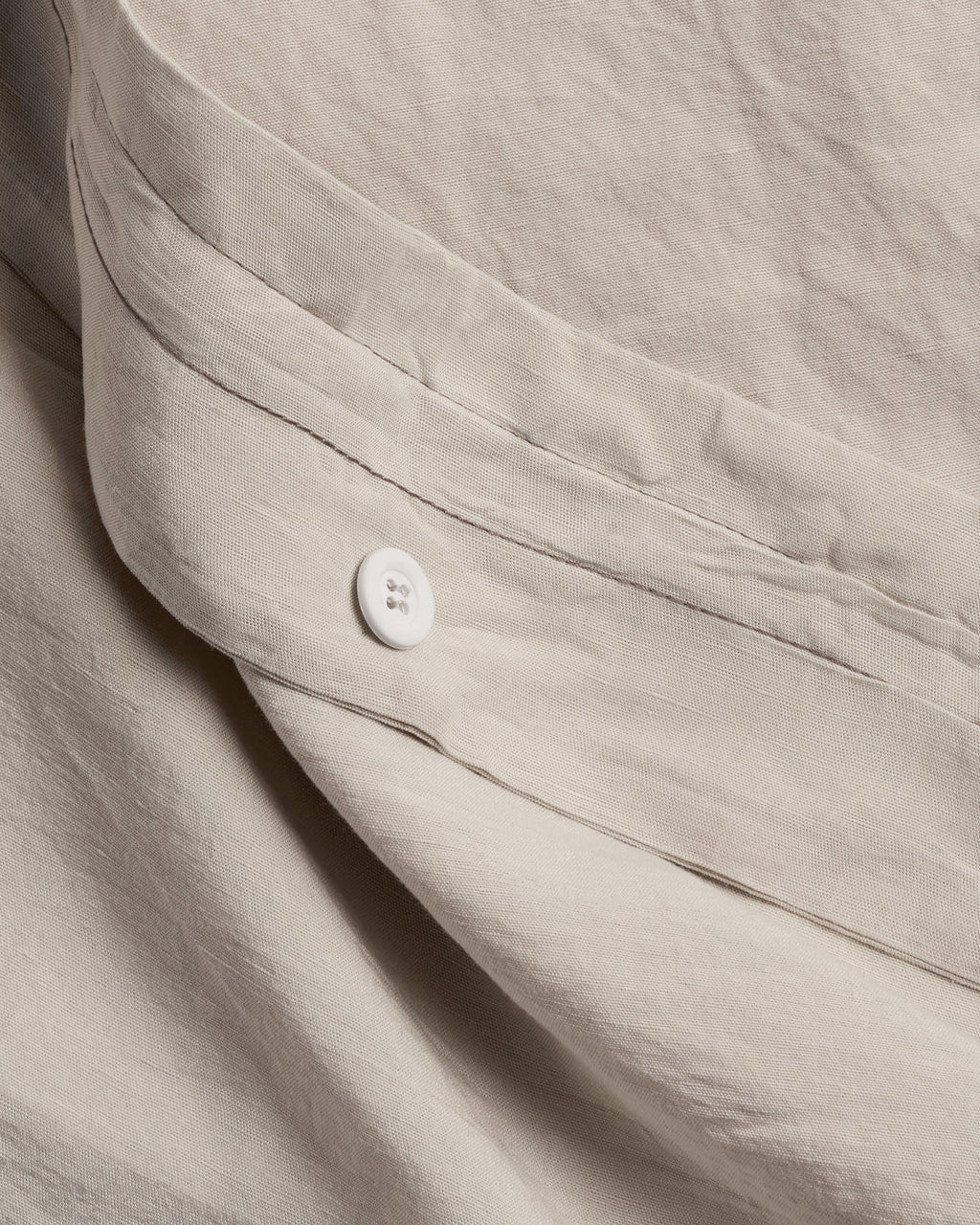 Linen Tencel Duvet Cover (Bone) - Image 3