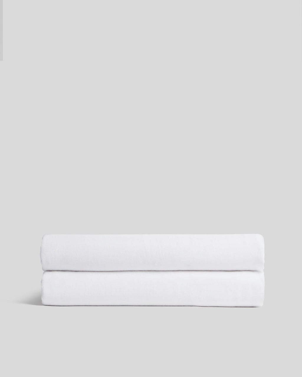 Linen Tencel Fitted Sheet (White)
