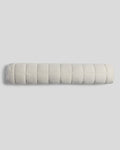 Linen Tencel Jersey Bolster Pillow Cover - FINAL SALE (Heathered Oatmeal)