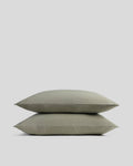 Linen Tencel Pillowcase Set - FINAL SALE (Moss)