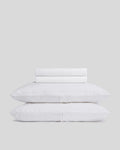 Linen Tencel Sheet Set - White K/CK
