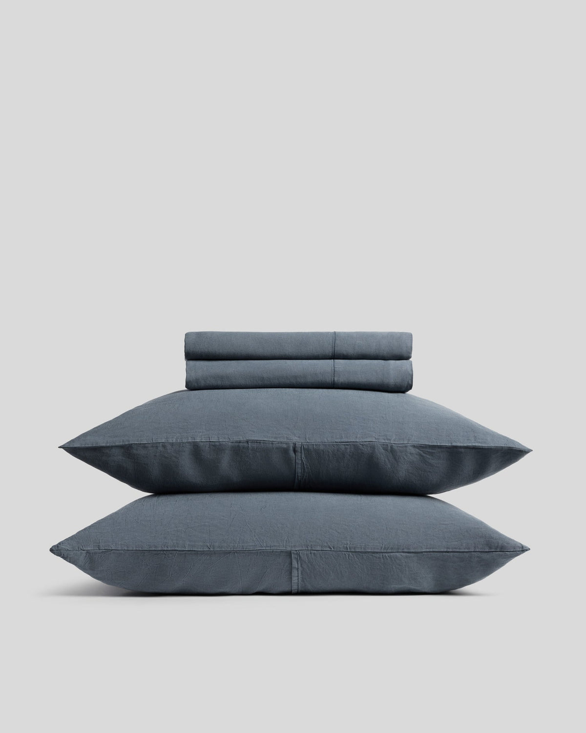 Linen Tencel Sheet Set - Dusk K/CK