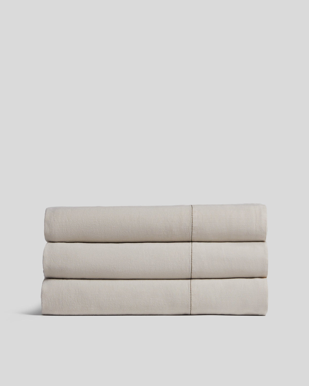 Linen Tencel Top Sheet (Bone)