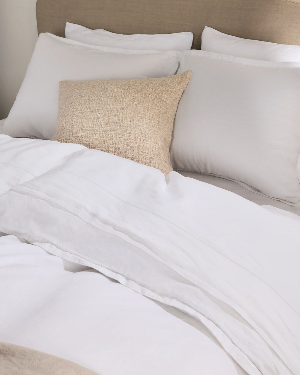 Linen Tencel Bundle - White F/Q - Image 4