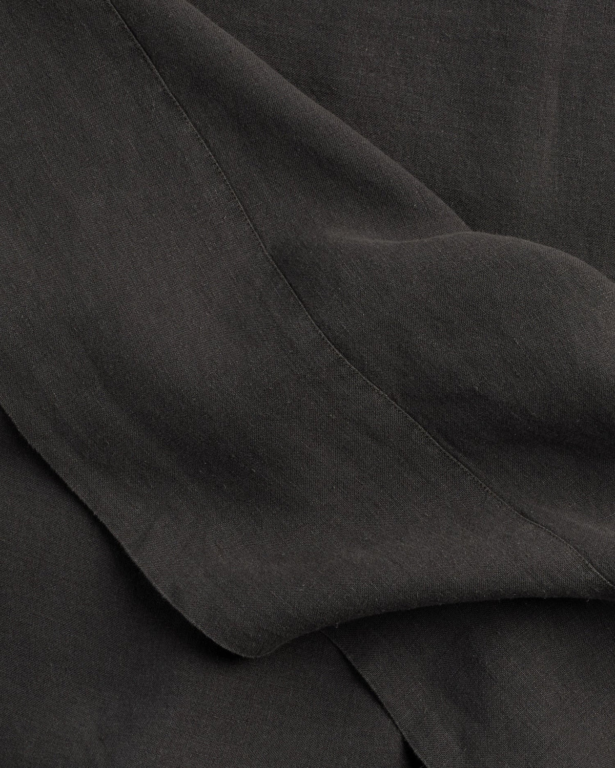 Linen Top Sheet (Onyx) - Image 3