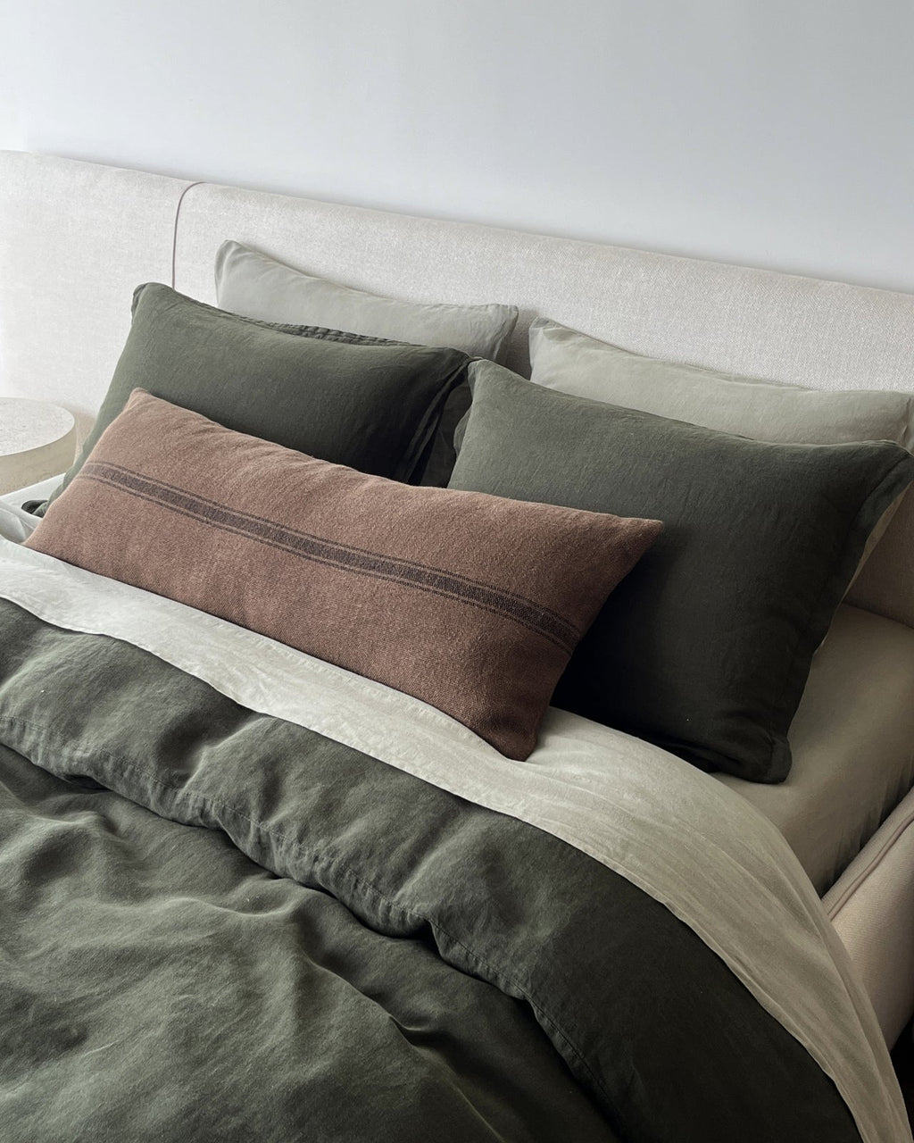 Linen Venice Set - Evergreen K/CK - Image 2