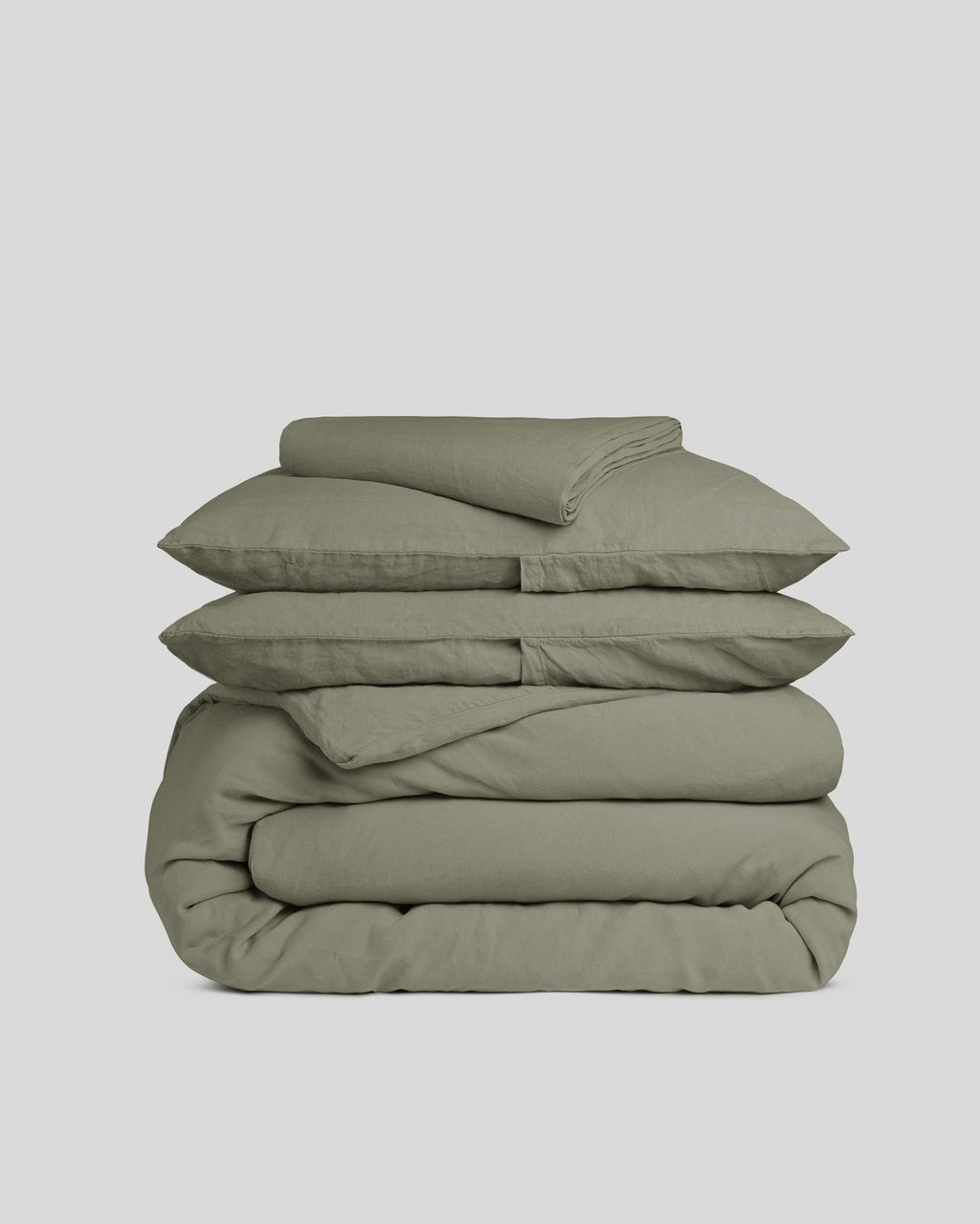 Linen Venice Set - Moss K/CK
