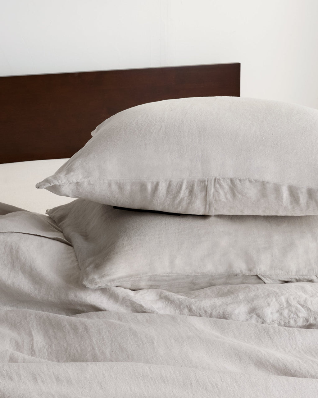 Linen Sheet Set - Dove K/CK - Image 4