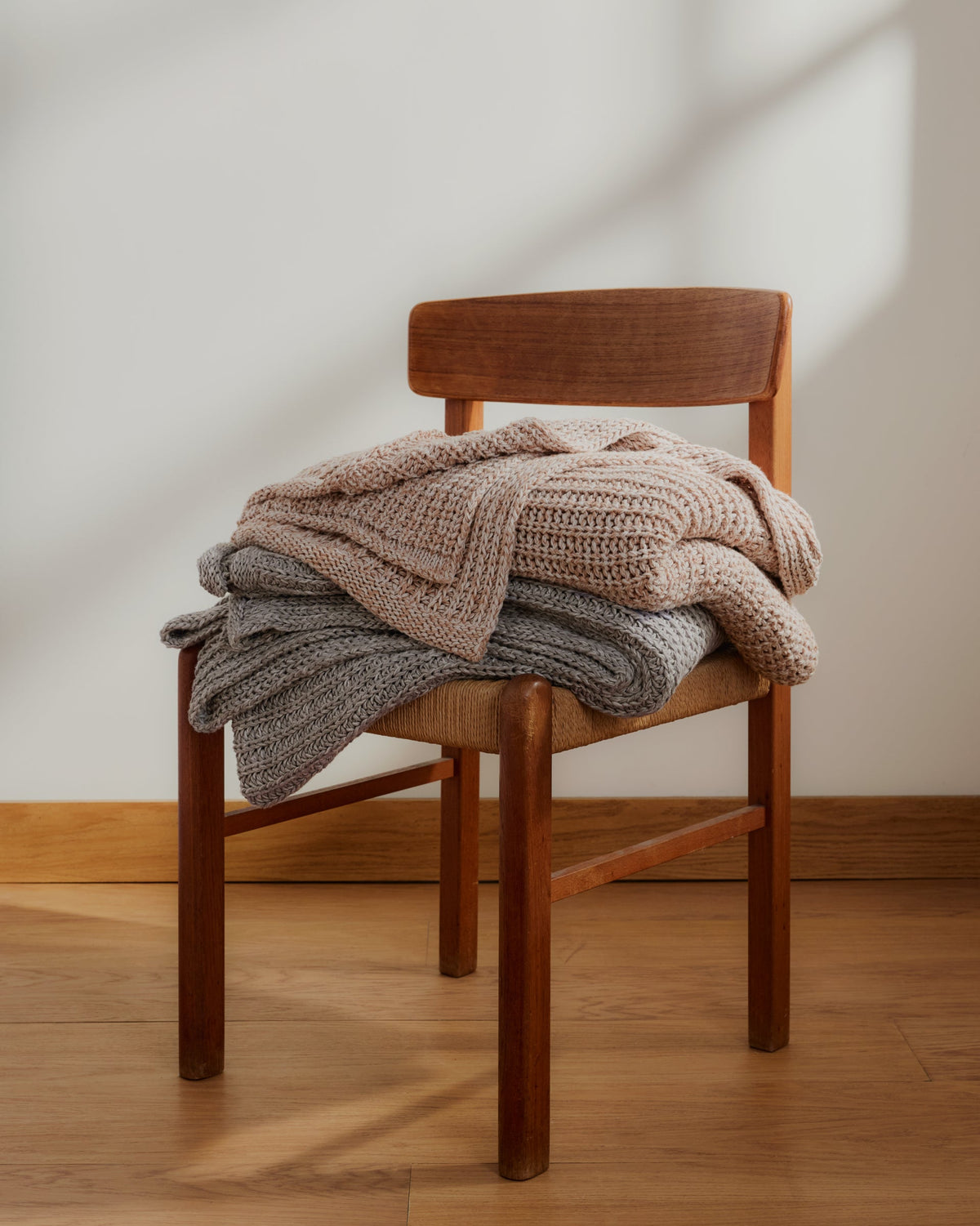 Marled Cotton Throw (Adobe) - Image 5