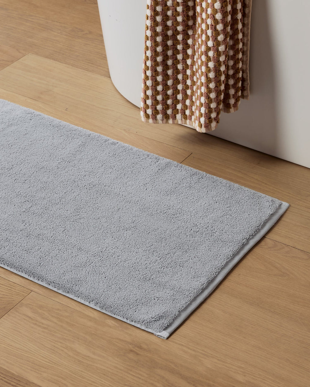 Organic Plush Tub Mat (Sky) - Image 2