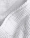 Organic Cloud Cotton Quilt Fabric Swatch (White)