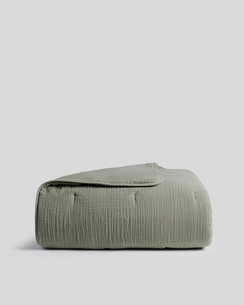 Organic Cloud Cotton Quilt (Moss)