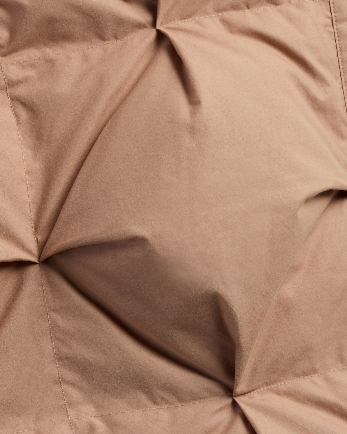 Organic Cotton Puff Shams (Adobe) - Image 3