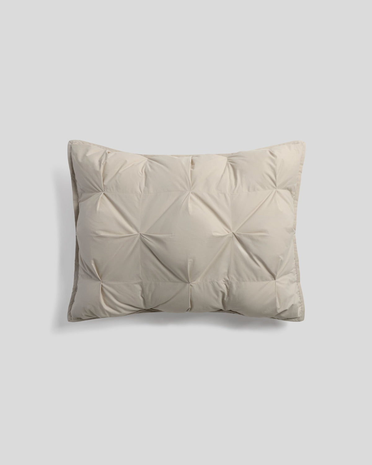 Organic Cotton Puff Shams (Bone) - Image 5