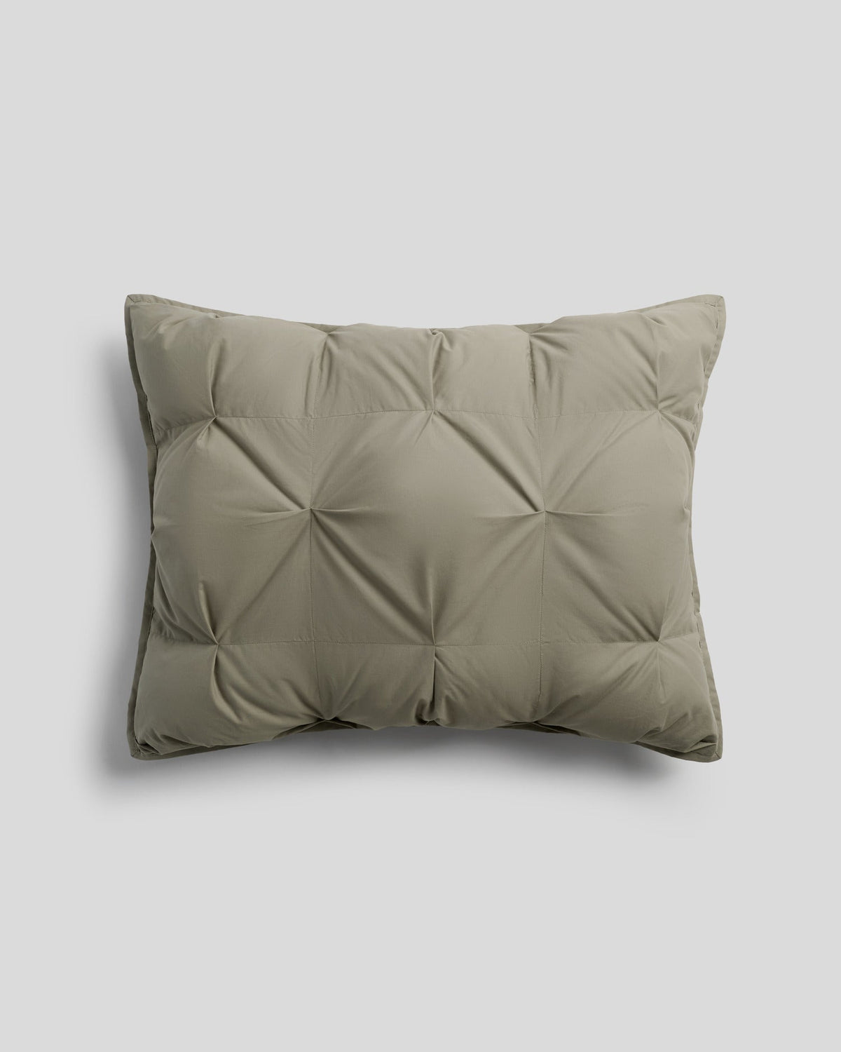 Organic Cotton Puff Shams (Moss) - Image 5