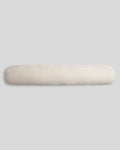 Organic Keys Jacquard Bolster Pillow Cover - FINAL SALE (Bone and Cream)