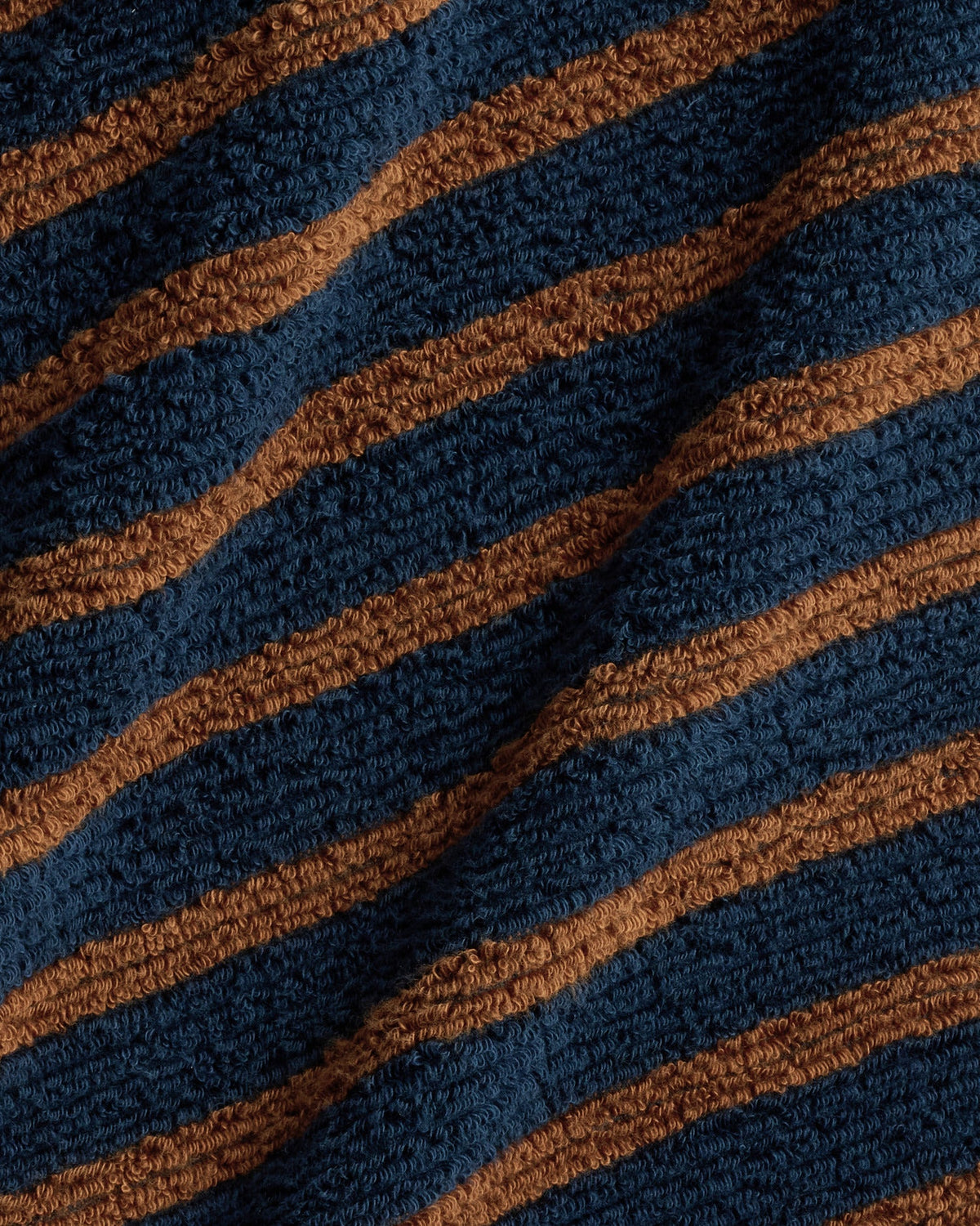2+2 Organic Resort Stripe Bath Bundle - Ink with Tobacco - Image 3