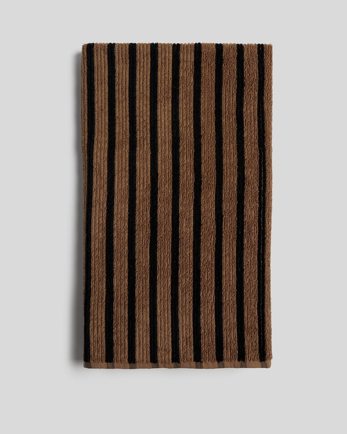 2+2 Organic Resort Stripe Bath Bundle - Camel with Soft Black - Image 4