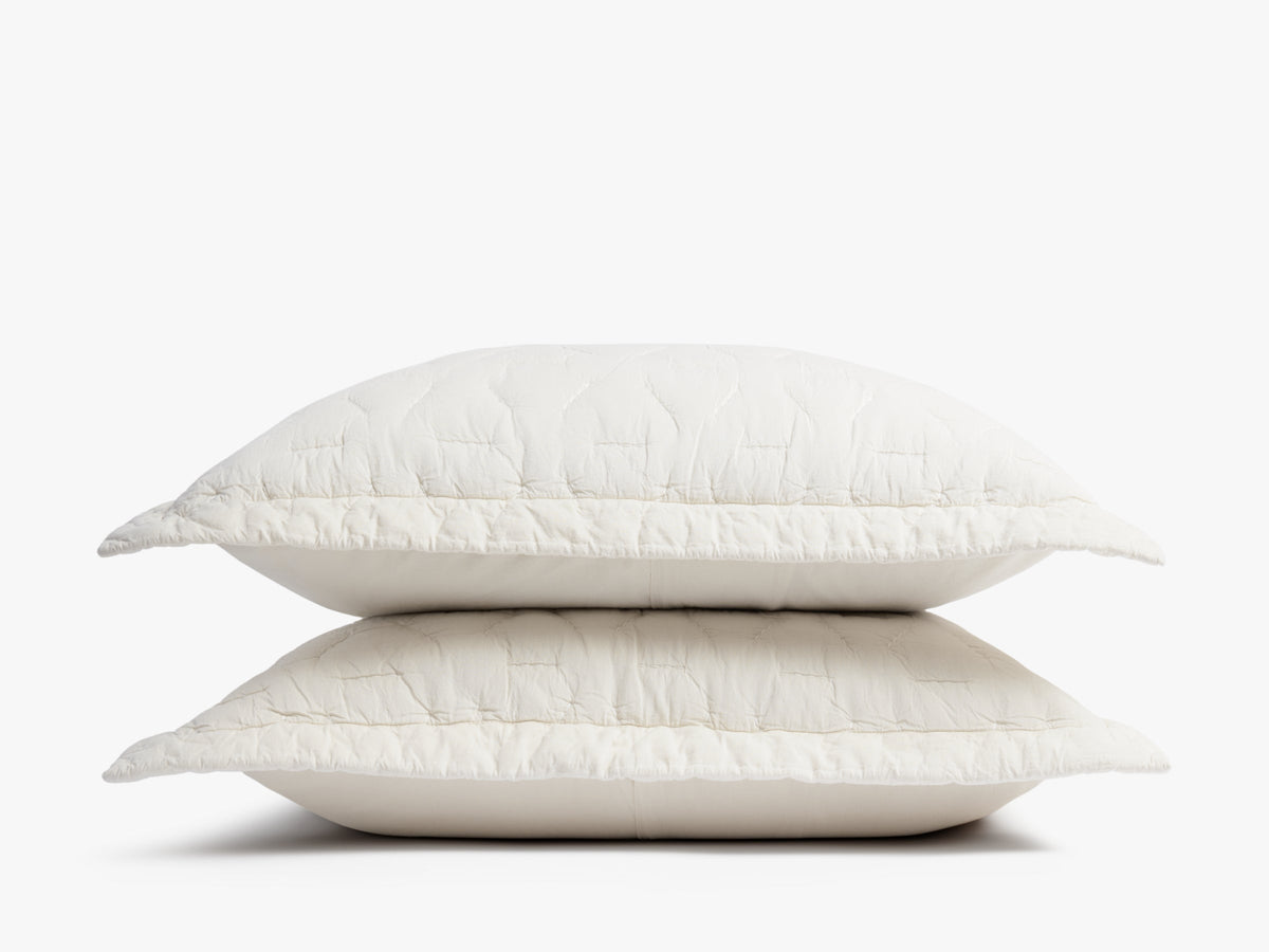 Organic Soft Stitch Sham Set - FINAL SALE - Image 9