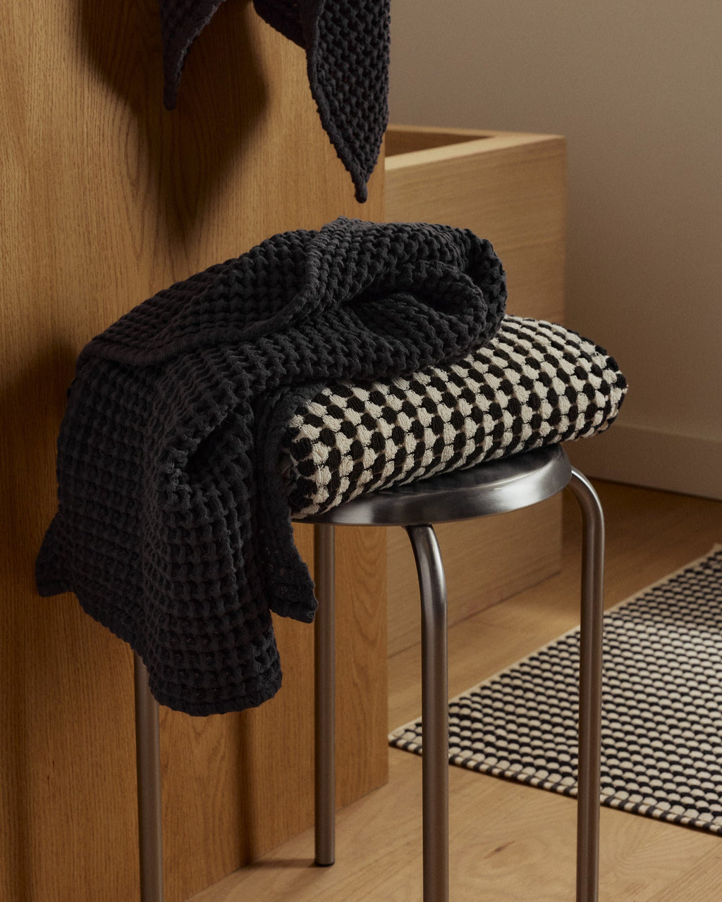 Waffle Towels (Onyx) - Image 4