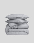 Percale Duvet Cover Set - Sky TW/XL
