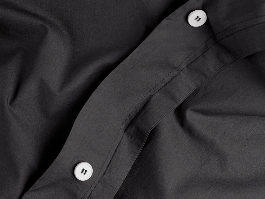 Percale Duvet Cover - FINAL SALE (Slate) - Image 3