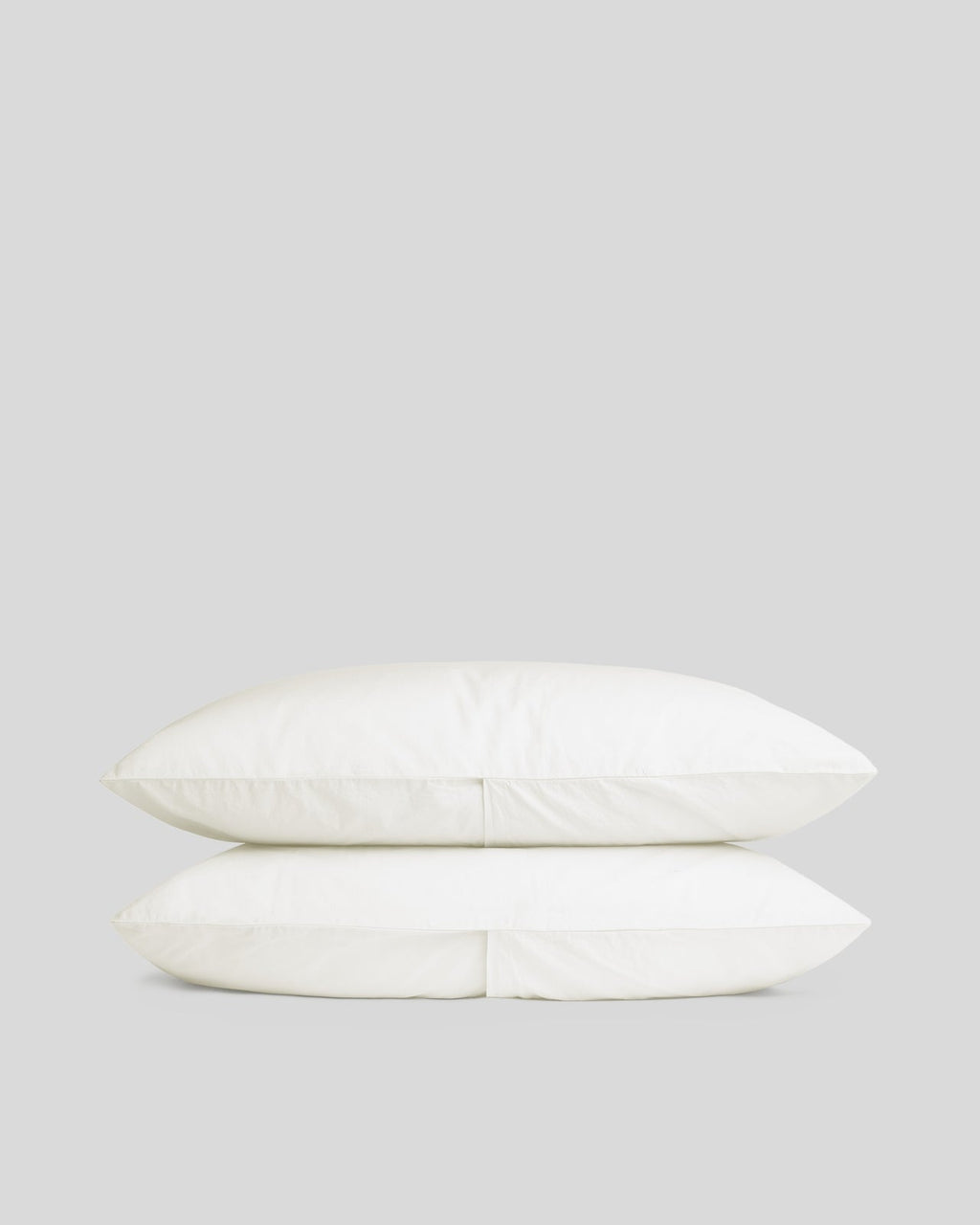 Percale Pillowcase Set (Cream)