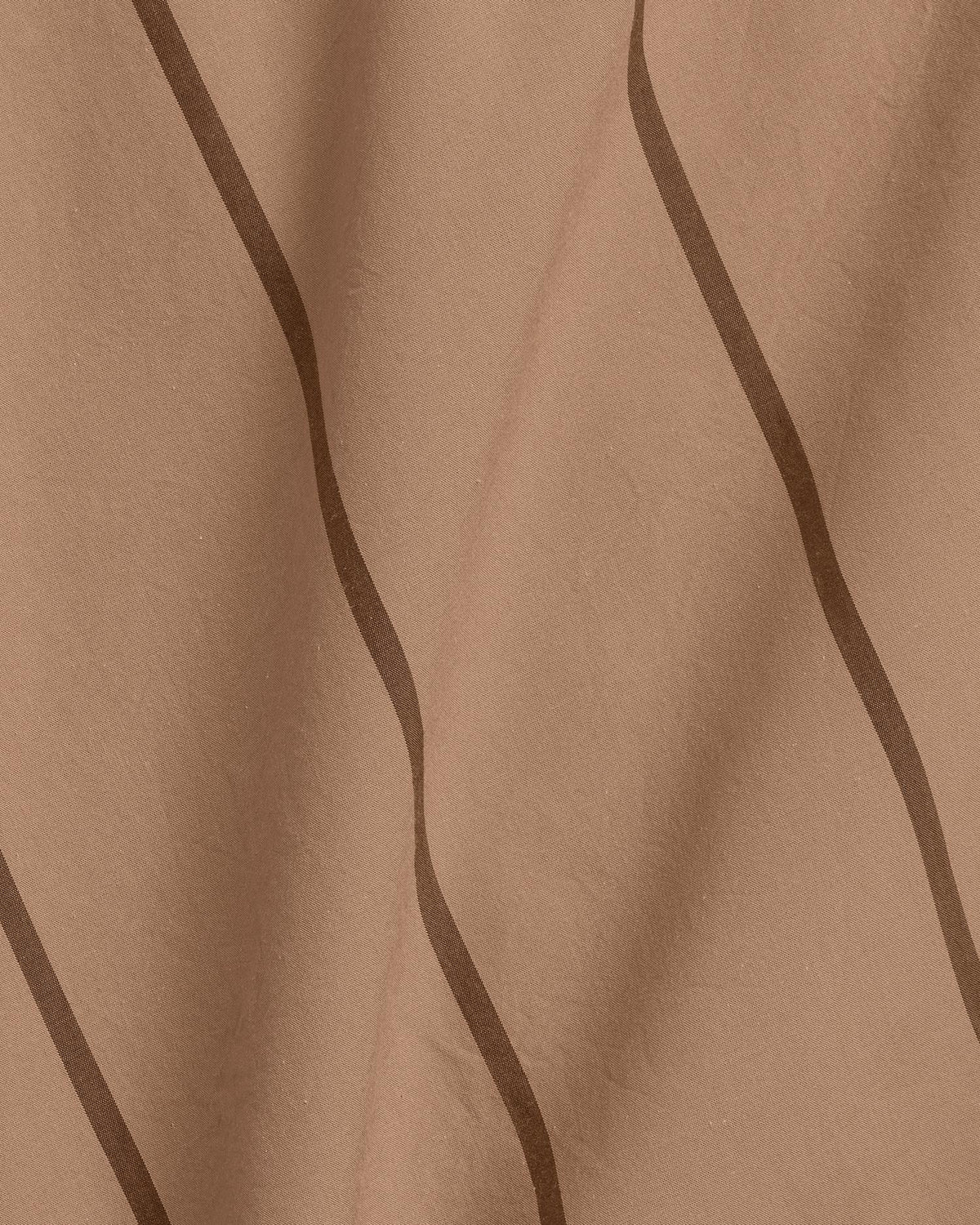 Percale Duvet Cover Set - Adobe Stripe F/Q - Image 3