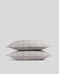 Percale Sham Set (Pebble Stripe)