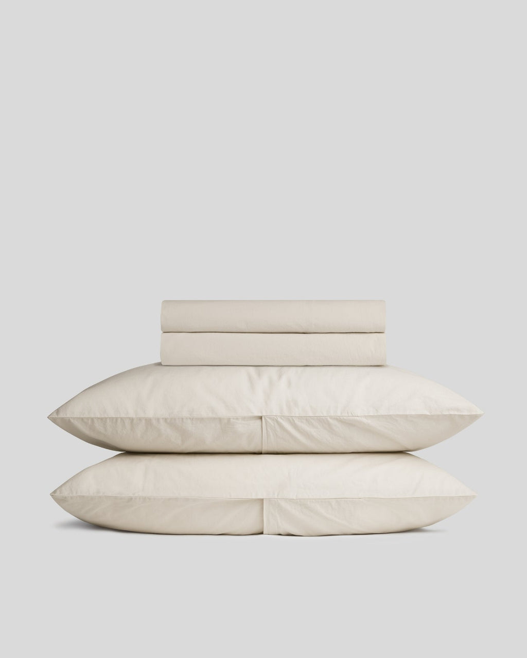 Percale Sheet Set - Bone TW/XL