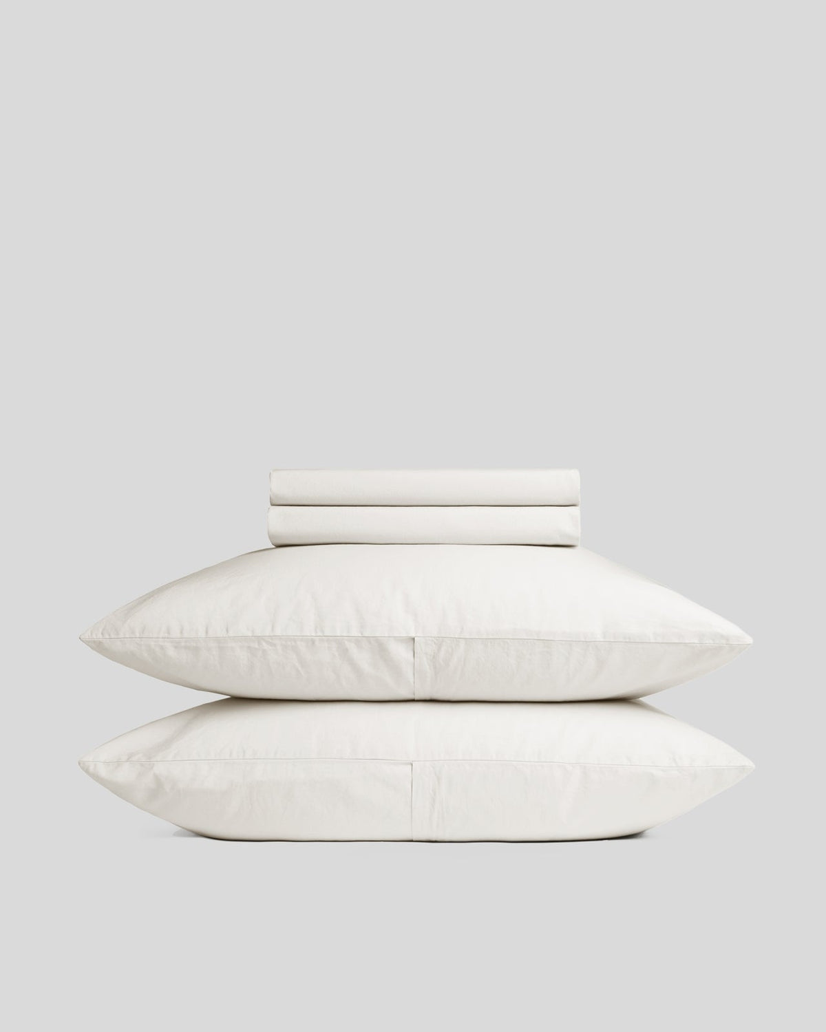 Percale Sheet Set - Cream TW/XL