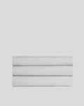 Percale Top Sheet - FINAL SALE (Light Grey)
