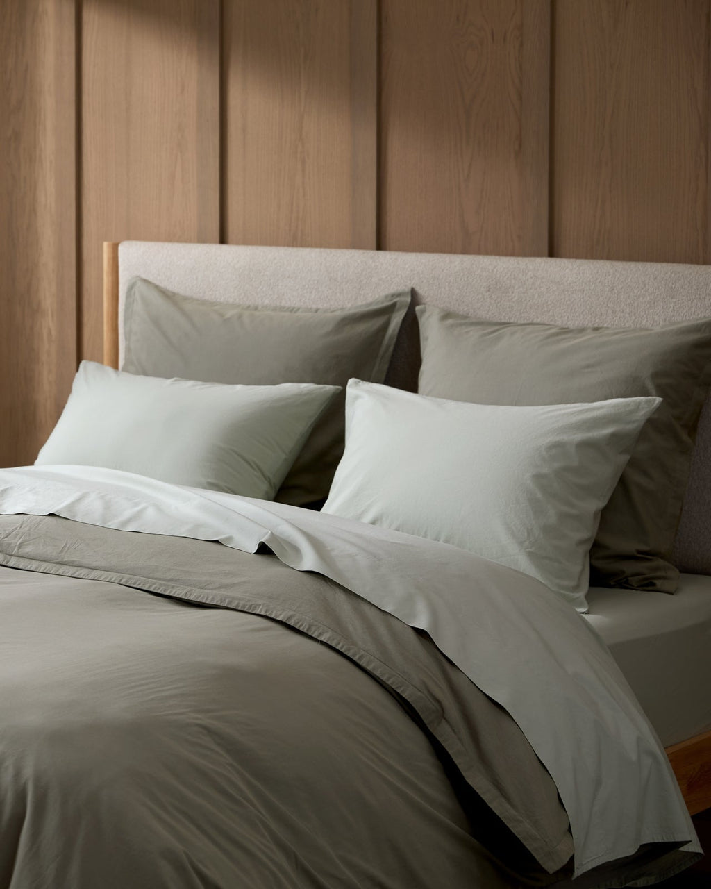 Percale Top Sheet - FINAL SALE (Sage) - Image 2
