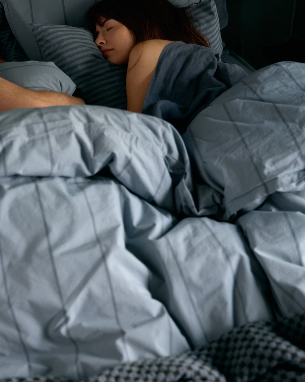 Percale Venice Set - Dusk Stripe F/Q - Image 2