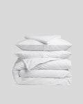 Percale Venice Set - White K/CK