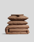 Percale Venice Set - Adobe Stripe K/CK