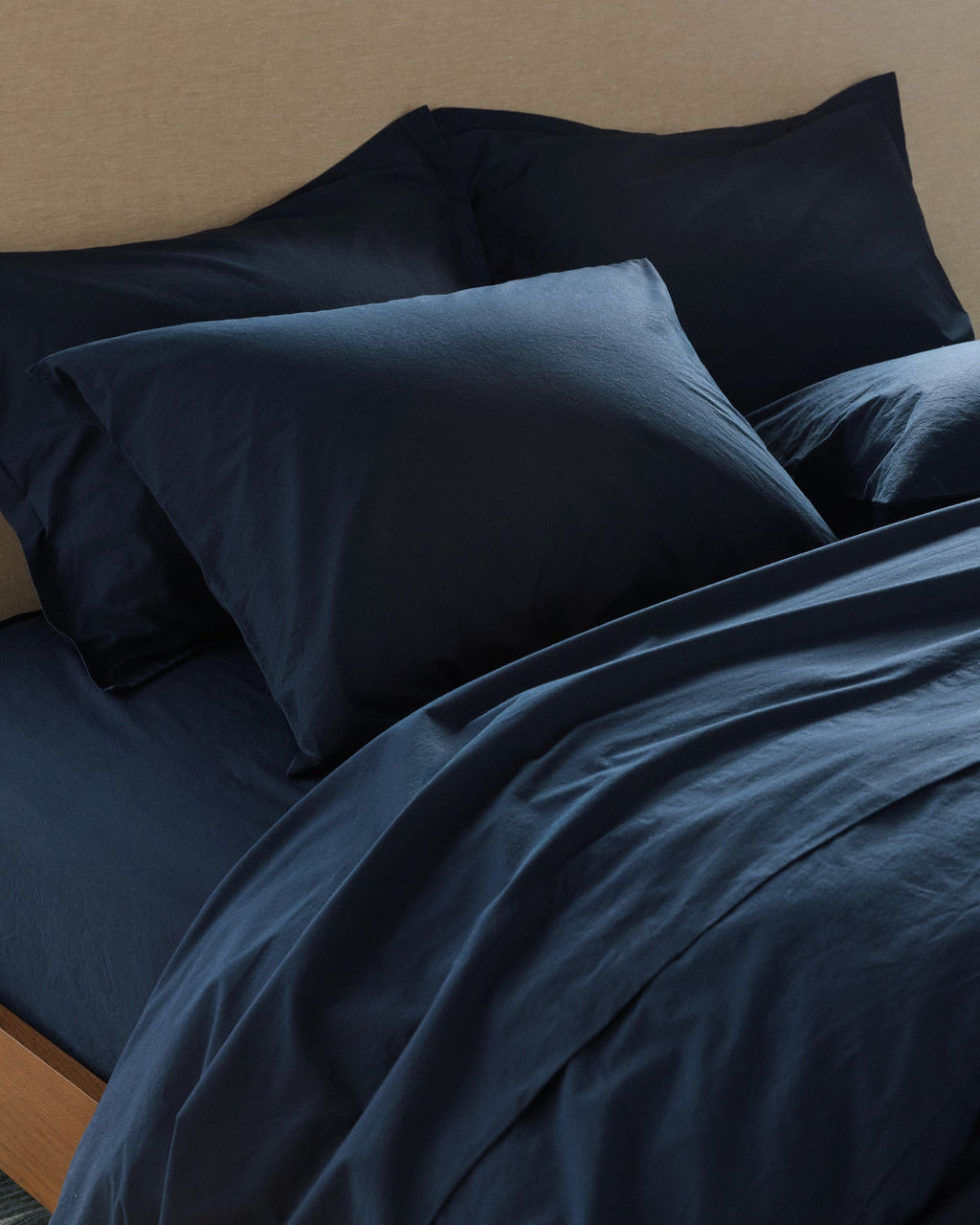 Percale Pillowcase Set (Ink) - Image 2