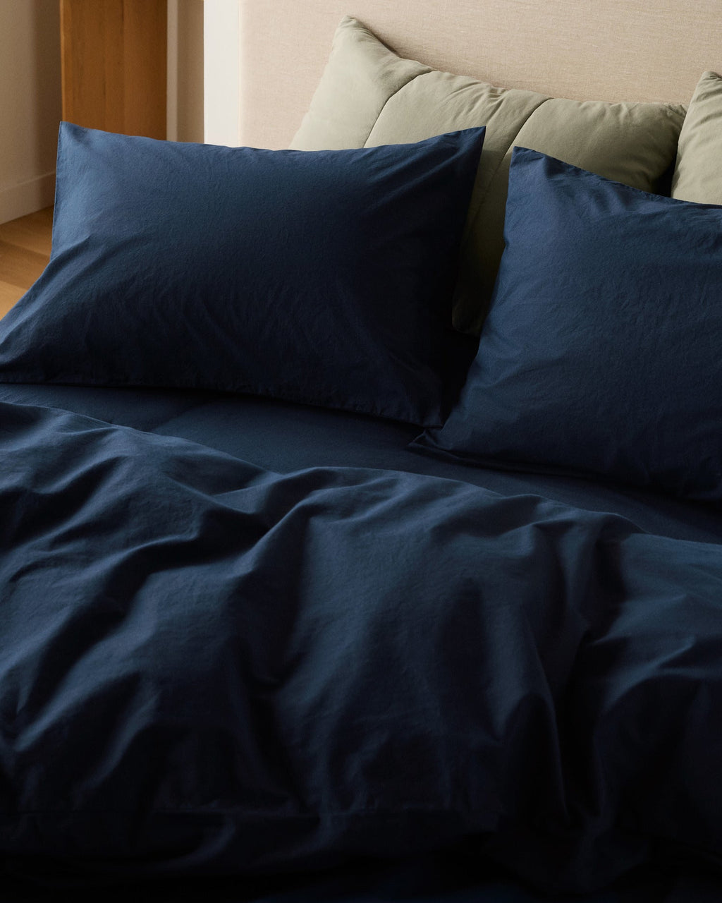 Percale Pillowcase Set (Ink) - Image 5