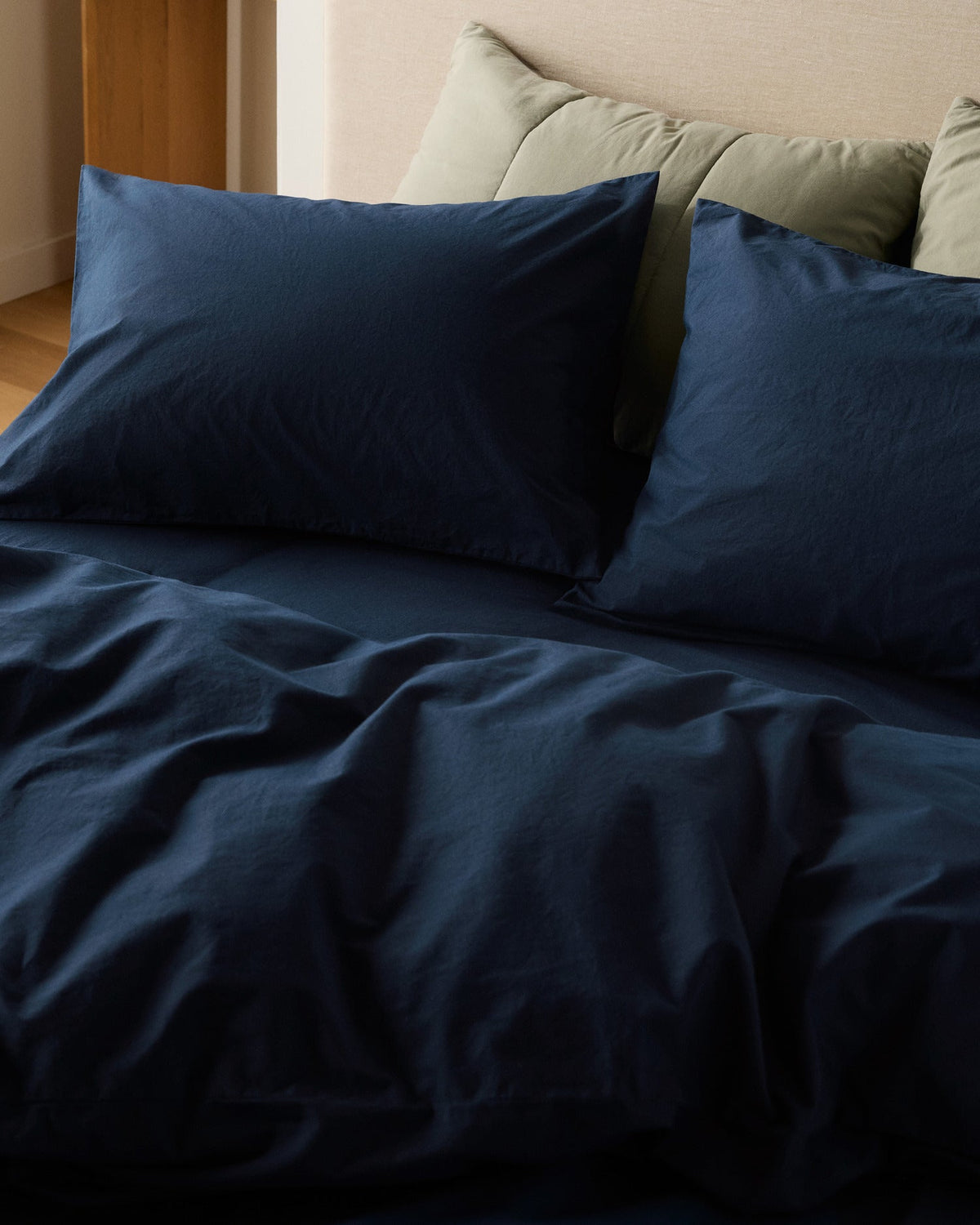 Percale Pillowcase Set (Ink) - Image 5