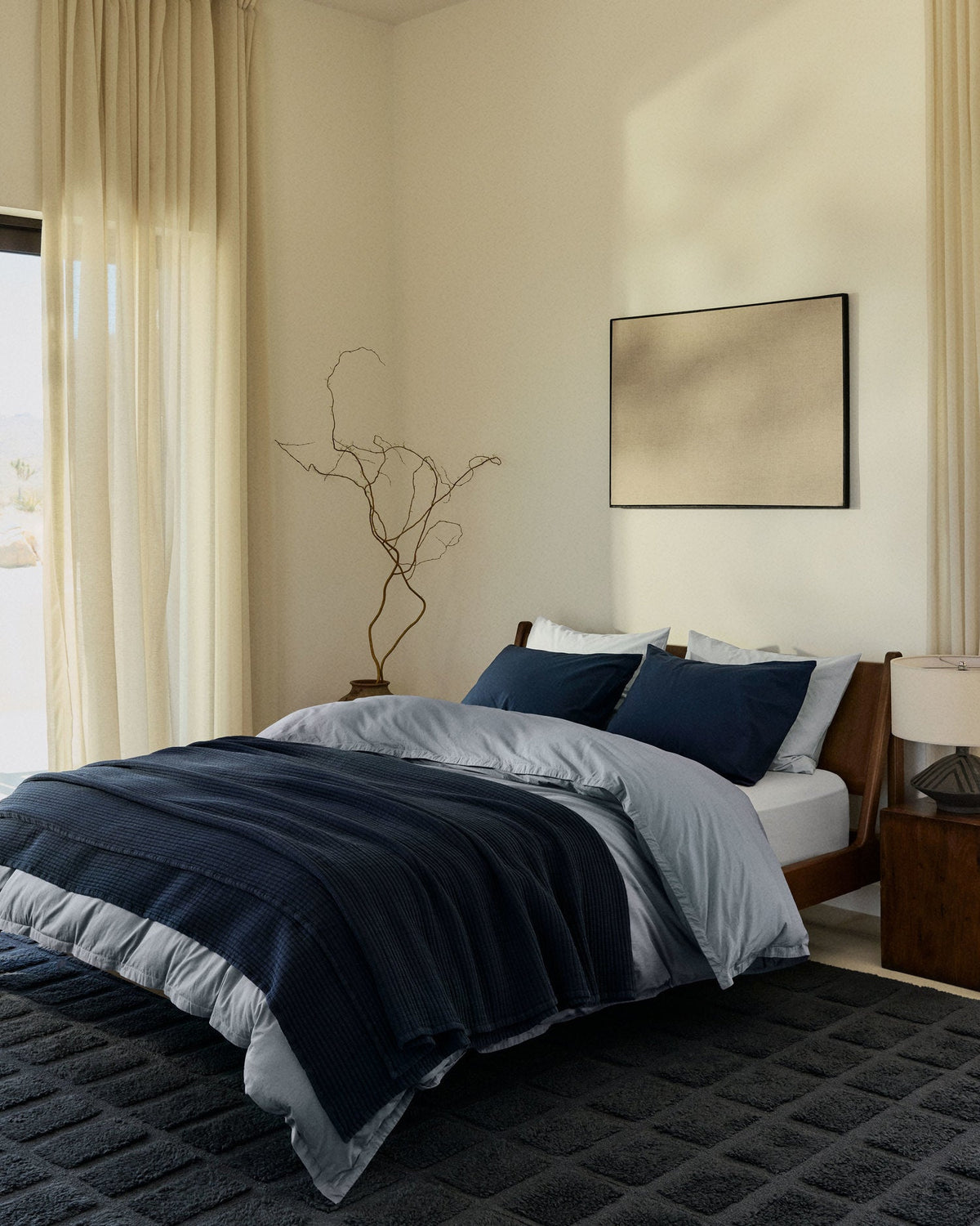 Matelasse Coverlet (Ink) - Image 2