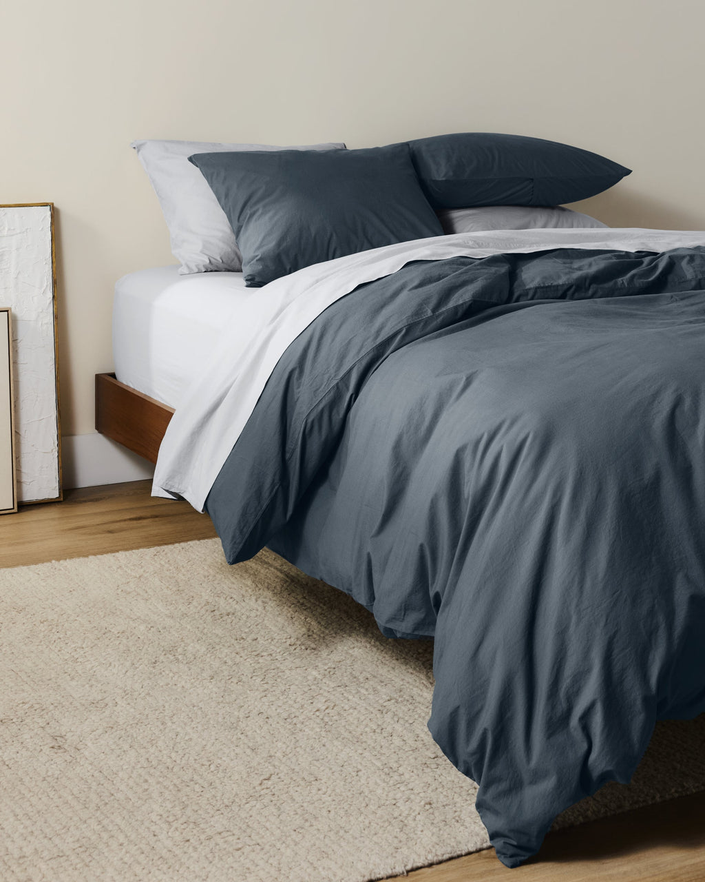 Percale Sheet Set - Sky TW/XL - Image 3