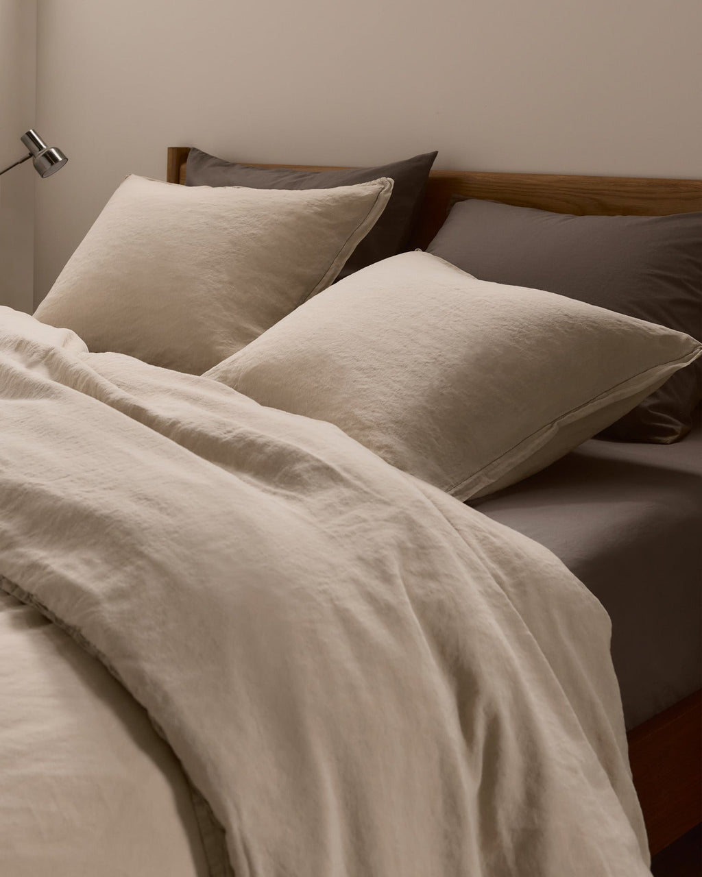 Linen Tencel Duvet Cover (Bone) - Image 4