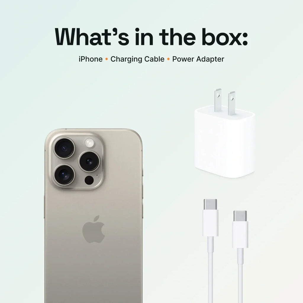 iPhone 15 Pro Natural Titanium 128GB (Unlocked) - Image 4