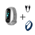 Smart Wrist Watch for Healthy Living - gray blue