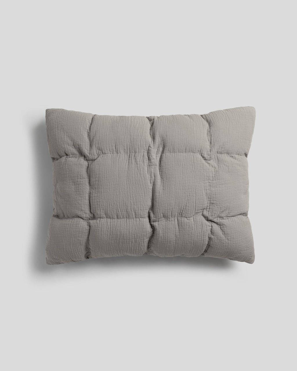 Relaxed Cotton Sham Set (Pebble) - Image 5