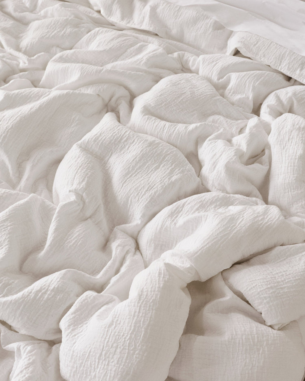 Relaxed Cotton Comforter (White) - Image 5