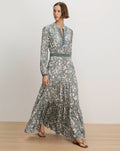 Sama Paisley Maxi Dress